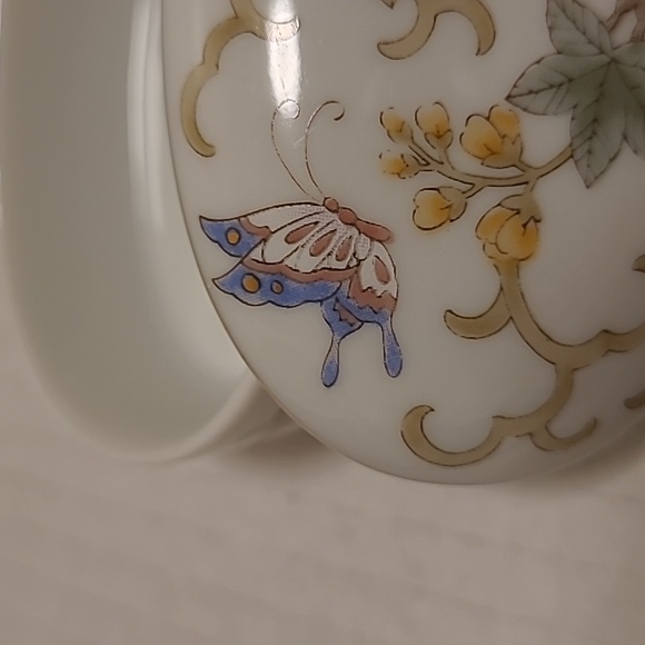 Vintage Express Otagiri Japan Lidded Trinket Box - Picture 12 of 16